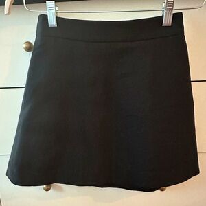 Black Mini Skirt with Pockets